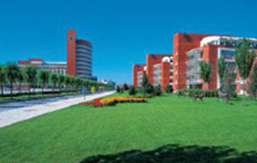 東北石油大學(xué)圖書館、宿舍樓