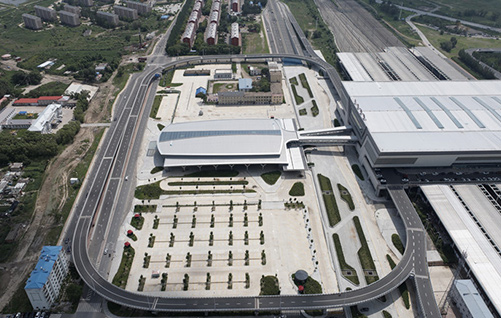 2013年-大慶客運(yùn)西站站前廣場及基礎(chǔ)設(shè)施建設(shè)項目站房